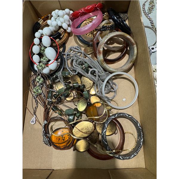 Assorted costume jewelry
