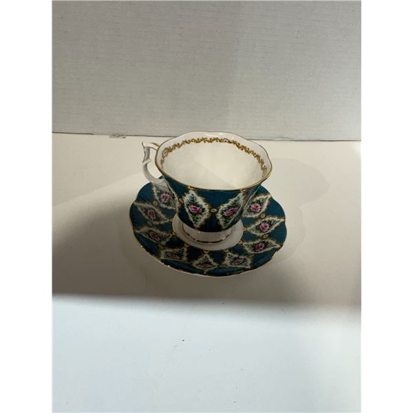 Royal Albert tea cup, and saucer