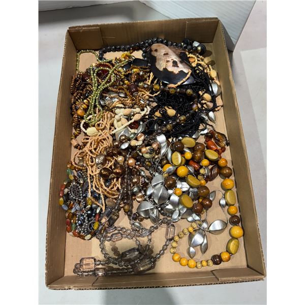 Assorted costume jewelry