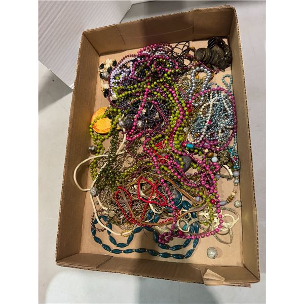 Assorted costume jewelry