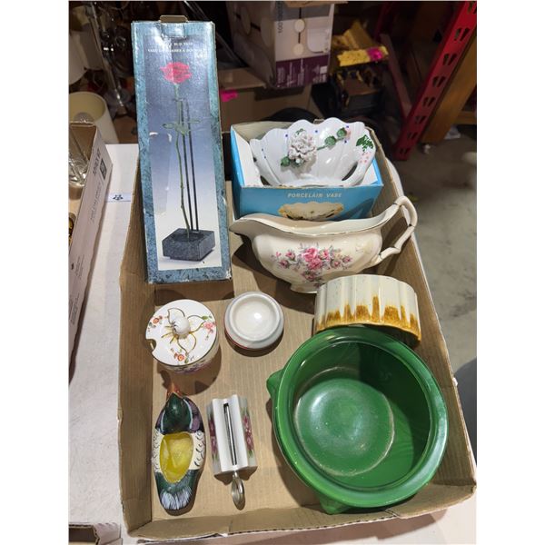 Assorted collectibles and decor