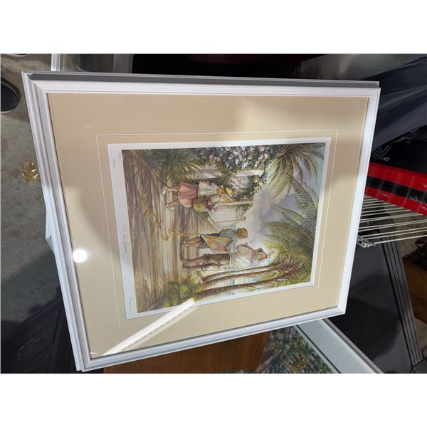 To the beach signed in numbered artwork