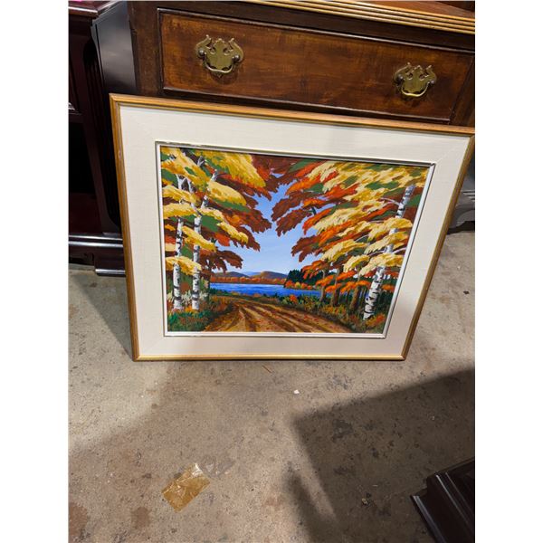 M. Boulet oil on board