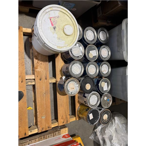Assorted paint