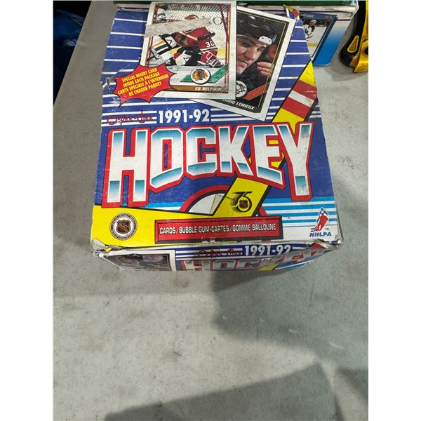 19 91–92 Hockey Ohpeechee cards