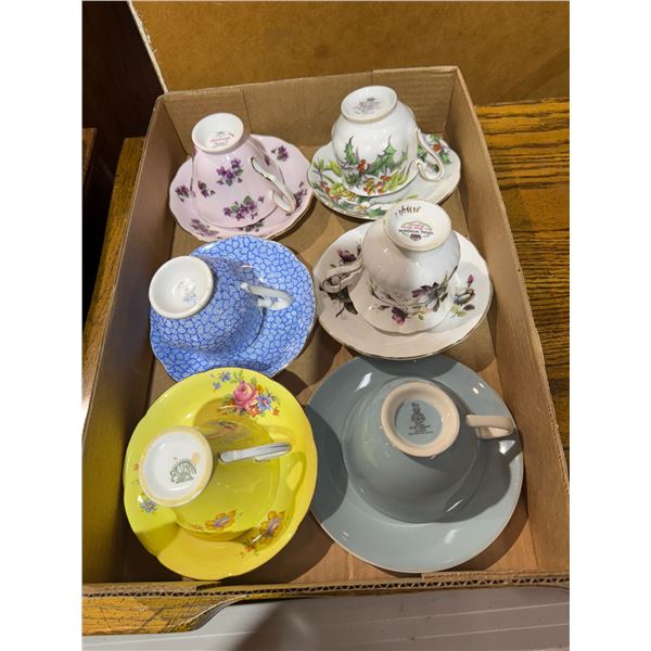 Tea cups and saucers