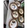 Image 1 : Norman Rockwell plates and clock