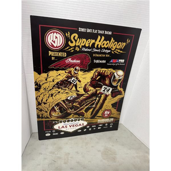 Indian motorcycle poster