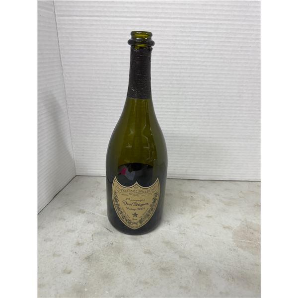Dom Perrion, 2004 empty bottle