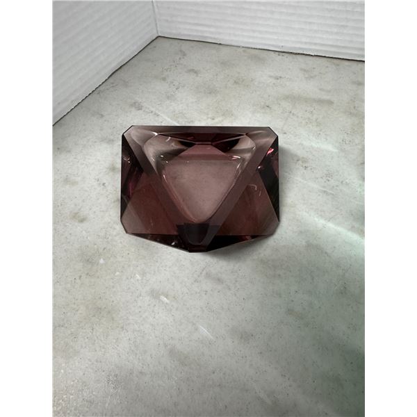 Vintage Marano geometric ashtray