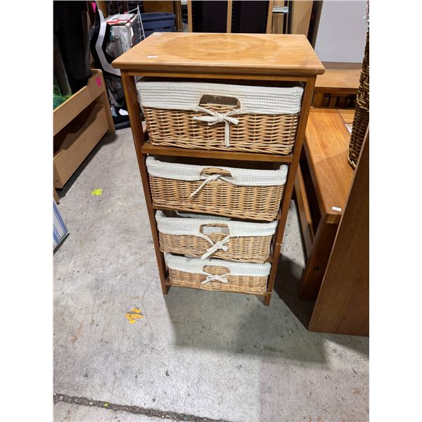 Basket stand storage