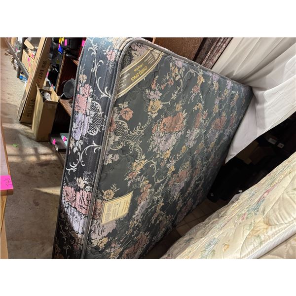 Queen mattress and box spring