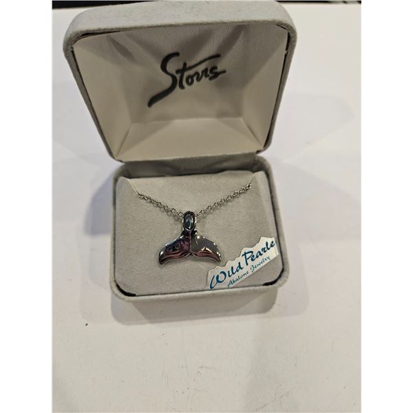 Whales tail necklace