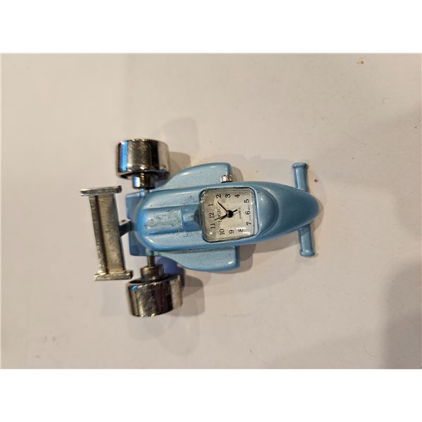 Mini race car clock