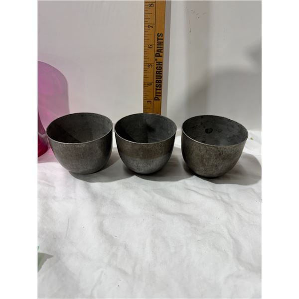 STIEFF pewter Jefferson Cups