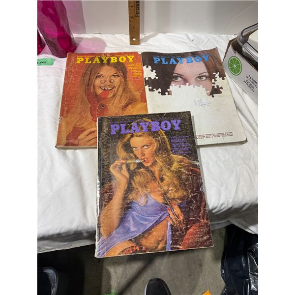 1970s Playboy magazines