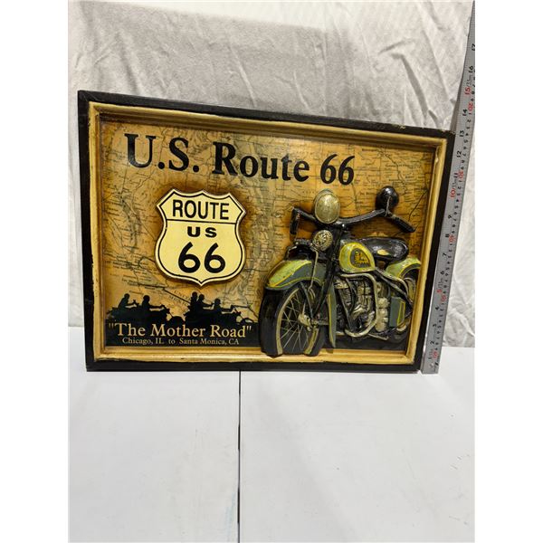 Route 66 sign wall hanging