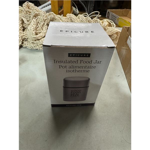 Epicure insulated food jar