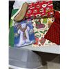 Image 3 : Glass Christmas, ornaments, Christmas decor and storage bin