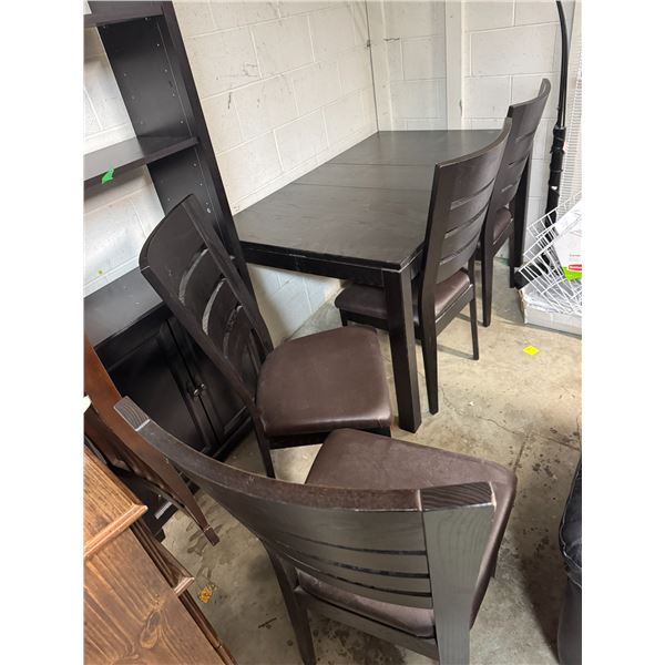 Table and 4 chairs