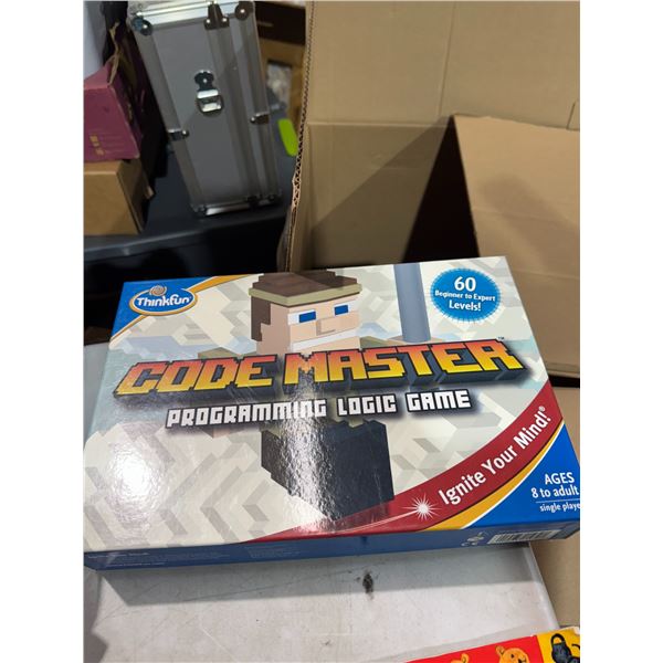 Codemaster programming logic game