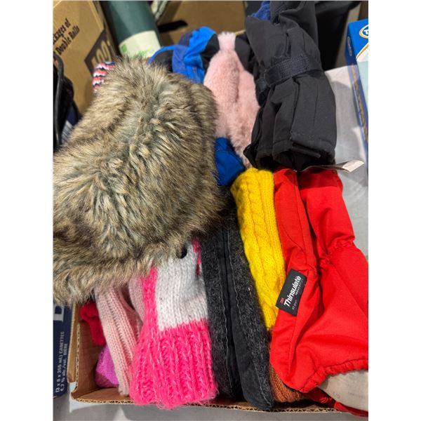 Mitts and hat