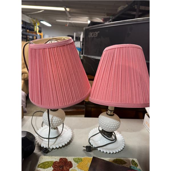 Pair of lamps