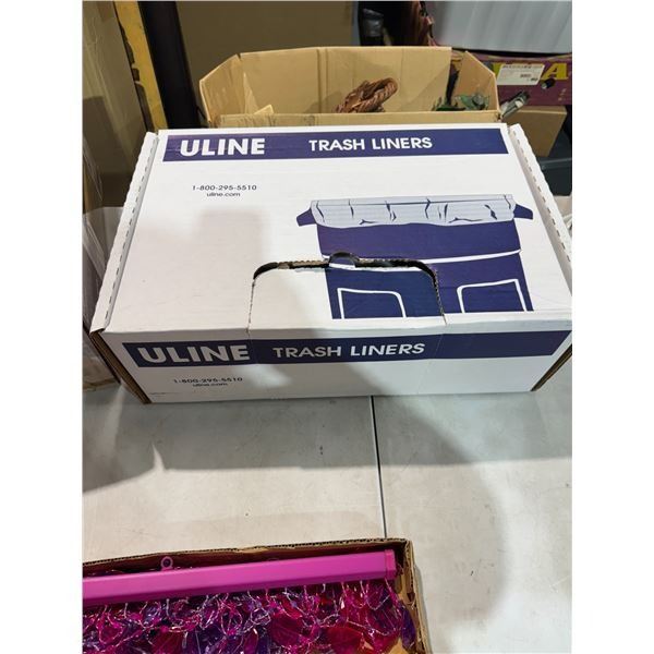 Trash liners, not full box