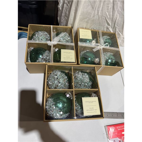 Christian Soriano , New York glass ornaments