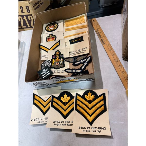 Insignia shoulder sleeve patches