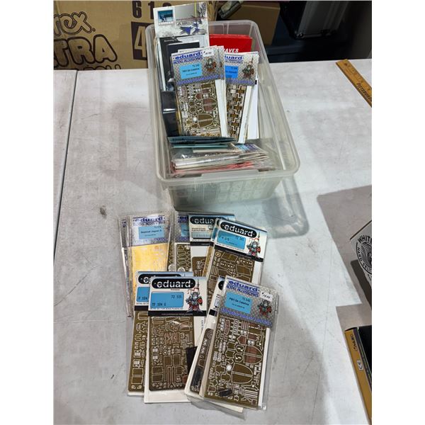 Detail sets for scale plastic kits