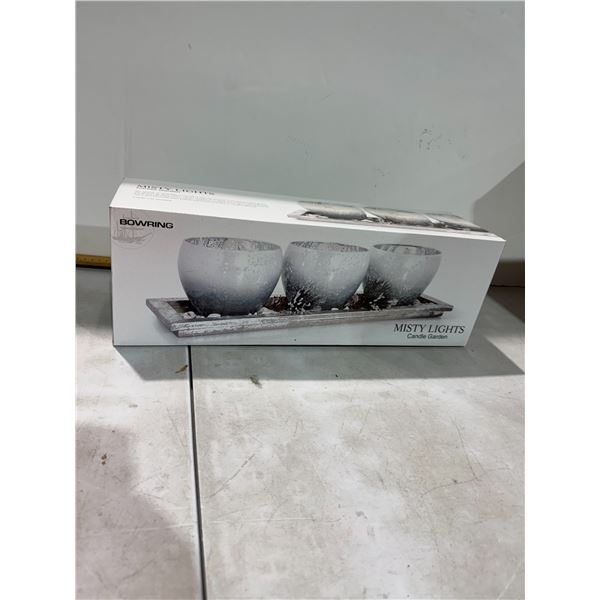 BOWRING misty lights candle garden