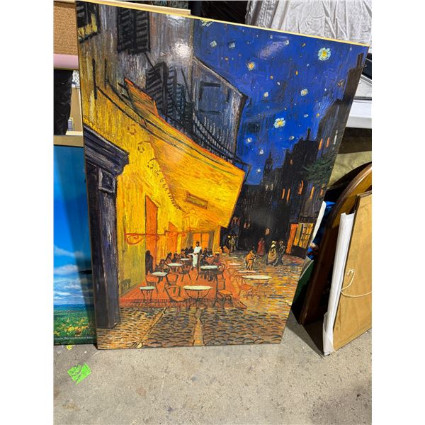 Van Gogh art on board