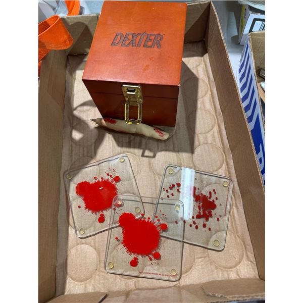 Dexter box and other items