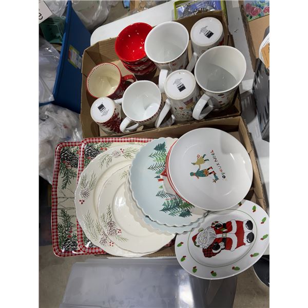Assorted dishes and mugs