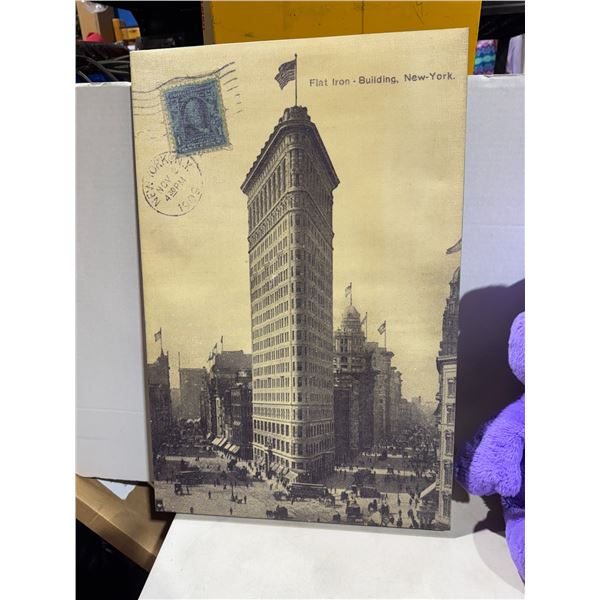 Flat iron building, New York wall hanging