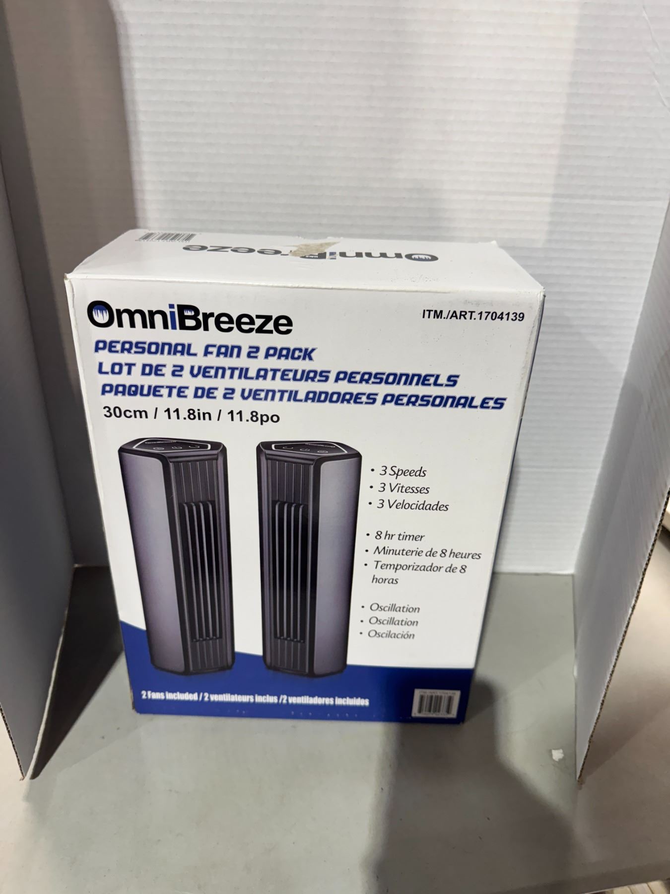 Omni Personal fan two pack