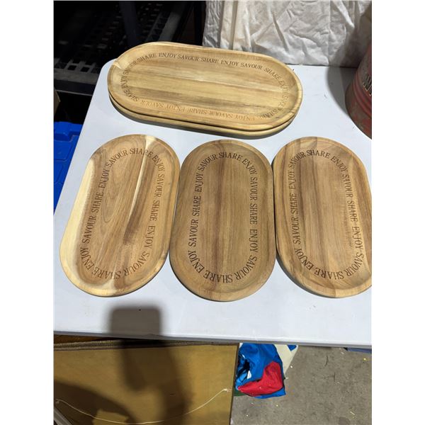 Wood trays