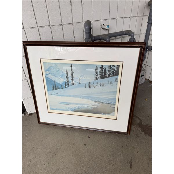 Elk tracks, Mount Smith, DORRIEN 75/500