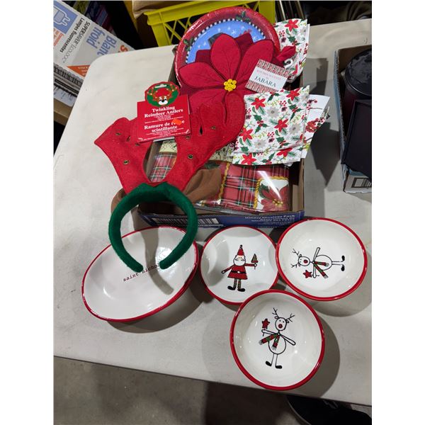 Assorted Christmas items