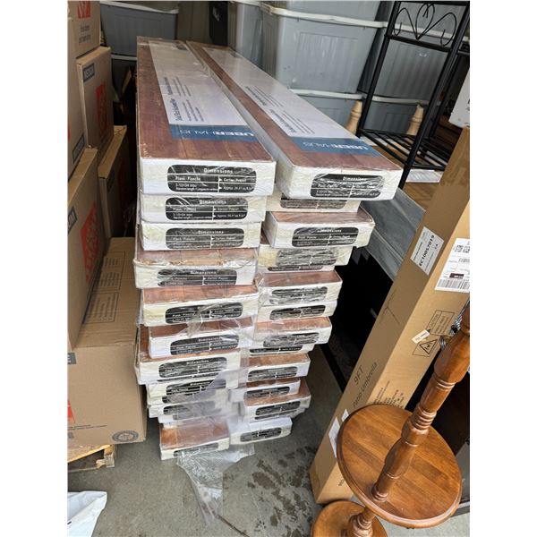 830 ft.² solid birch hardwood floor UPERHAUS