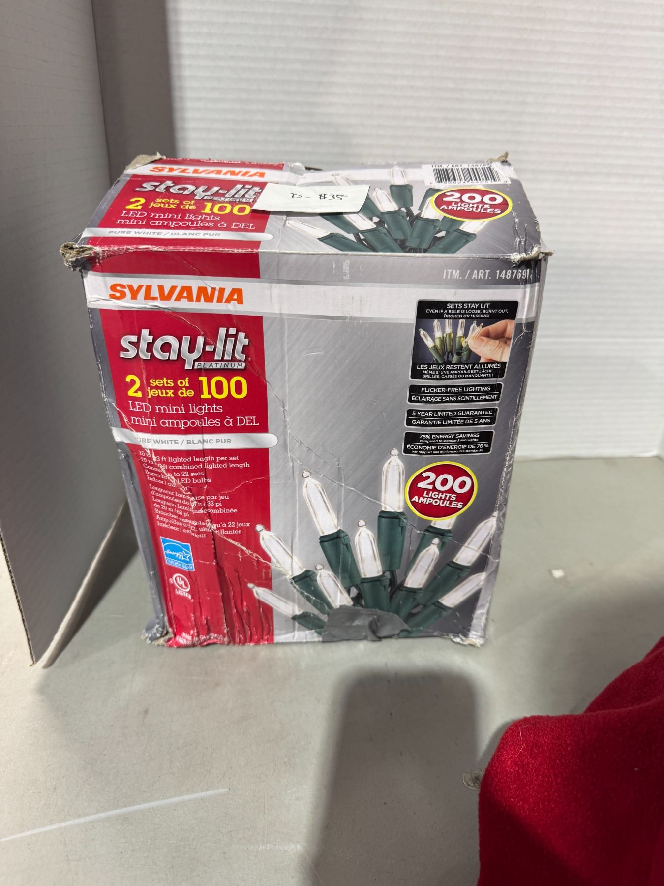 Stay-lit LED mini lights look new
