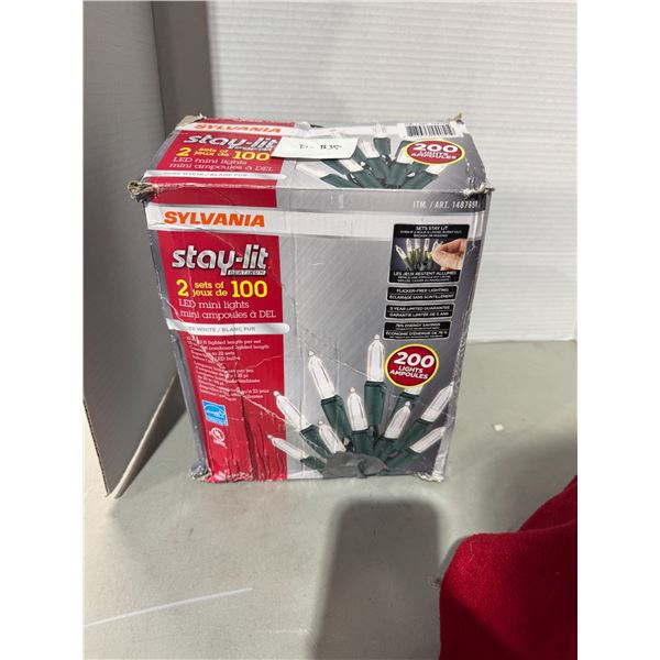 Stay-lit LED mini lights look new