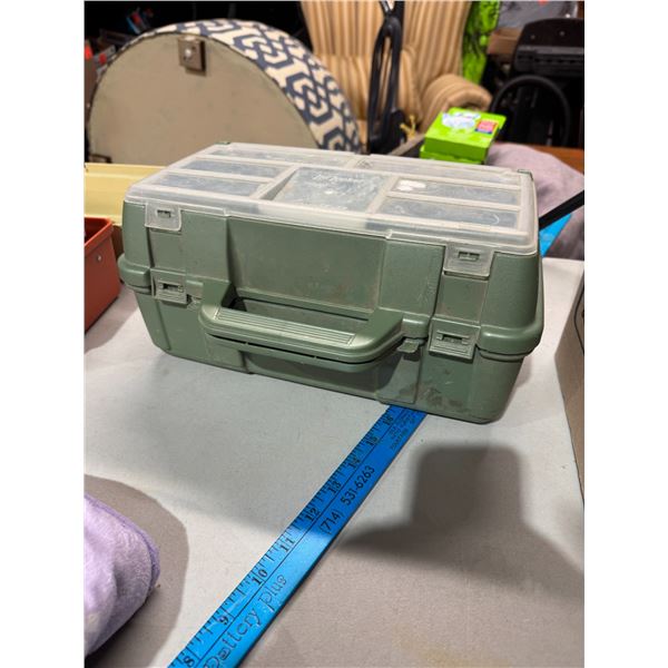 Tackle box and contents