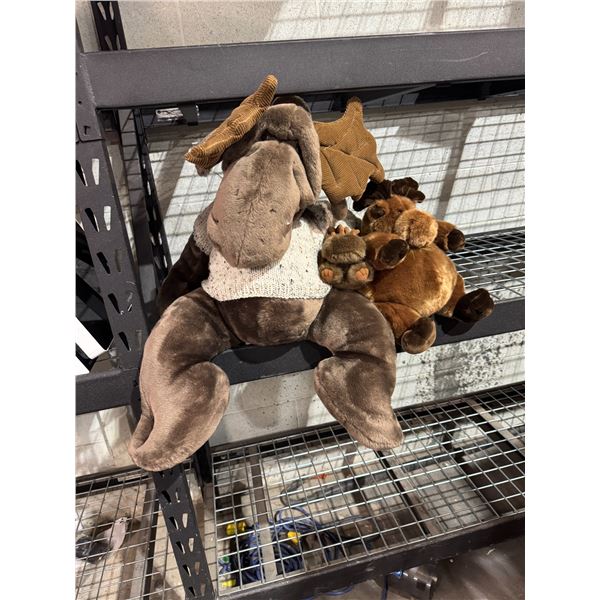 Moose large one is a puppet