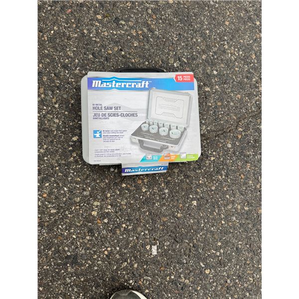 Mastercraft Hole saw set