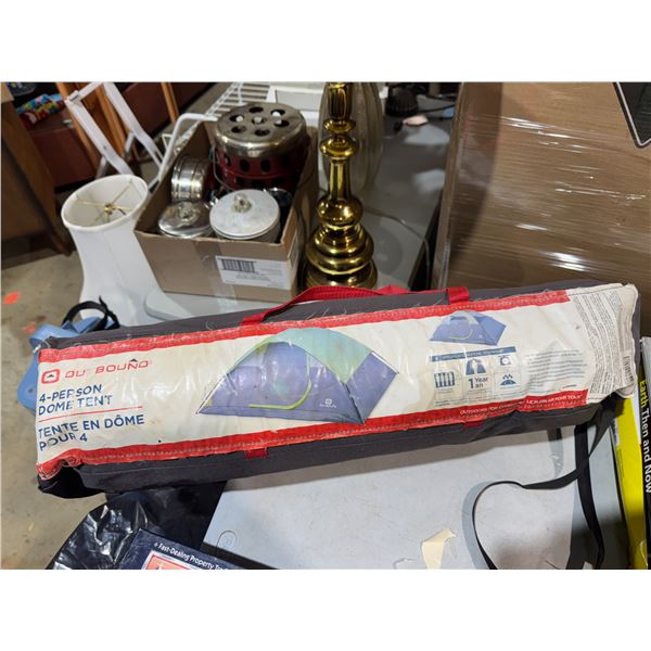 Outbound for a person, Dom tent