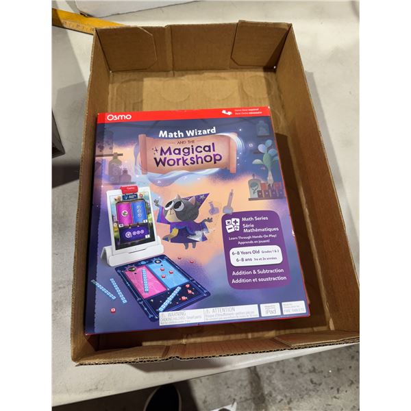 Math, wizard, and the magical workshop