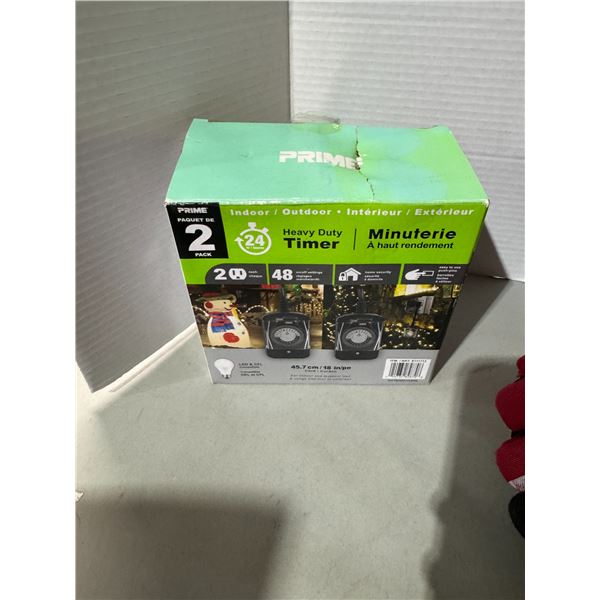 Heavy duty timers, two pack