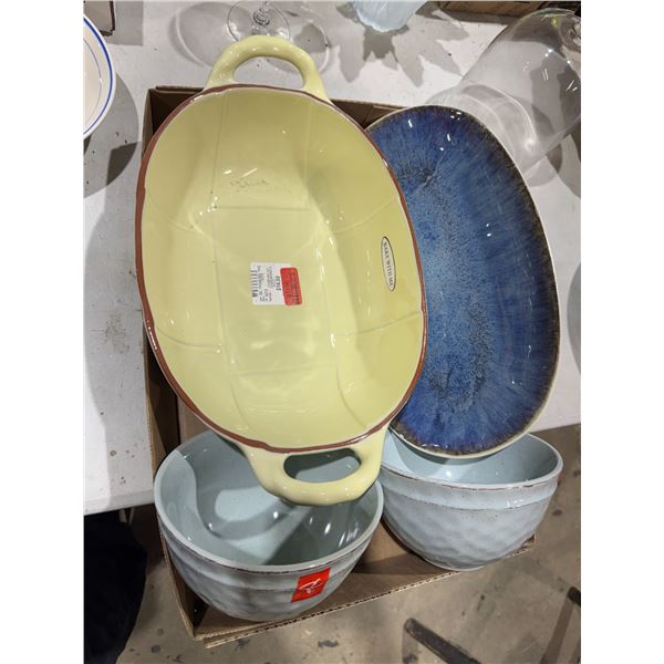 Bowls and serving dishes